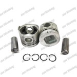 이스즈 엔진용 피스톤 사각 바닥, 연소 챔버 1-12111-471-0 1-12111-781-0 1-12111-528-0, 6BG1 3R, 57mm : 프린스타51