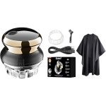 KEMEI 887 남성용 헤어 클리퍼 원형 무선 트리머, 셀프 헤어컷 키트, 충전식 LED 디스플레이 : MJSHOP012