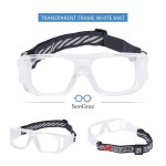 성인용 수그리 스포츠 안경, 조절 가능한 스트랩으로 김서림 방지 충격 흡수, 보호 안경 : 트웬티글로벌마켓