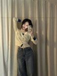솔베리엔코 | [솔리브픽] 베리배색가디건 : SOLIVE
