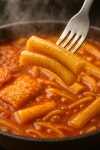 국물떡볶이 밀키트 넉넉한 1인분 310g 간단조리 냉동떡볶이 : 신대장떡볶이