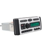 단일 DIN 해양 BT 수신기 스테레오 시스템 및 DVD 플레이어 듀얼 6.5 인치 방수 스피커 보트 바이크 오토바이 H3008 : 자자기