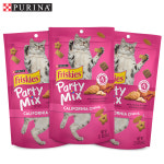 퓨리나 파티믹스 고양이 과자 스낵 쿠키 간식 캘리포니아드림, 60g, 3개 : 파워도그