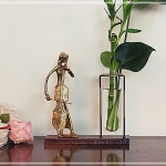 시험관 첼로장 악기소품 DIY 거실 집들이 인형의 실내 악기 정원 1 원통형 풍차 : 월드 셀렉트샵