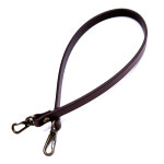 고리형 숄더 스트랩 이태리 통가죽 핸들 1.5 x 57.5cm 밤색 리폼 (G2011) : 가나다코퍼레이션