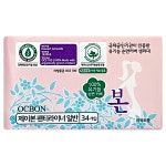 [서흥바이오팜] 유기농 순면커버 본 생리대 ( 팬티라이너 34개입 ) 일반형 : 서흥바이오
