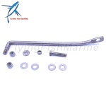 Outboard Engine 689-61350-00 Steering Guide Attachment Kit 야마하 호환 Boat Motor 25HP 30HP : 하늬바라미