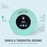 3L 수지 버블 리무버 프로 에어리스 기술, 9분 이내에 빠른 99% 버블 제거, 에폭시, UV 수지용 98kPa 고진공 : 프린스타51