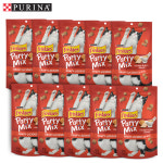 퓨리나 파티믹스 고양이 과자 스낵 쿠키 간식 치킨그레이비, 60g, 10개 : 파워도그