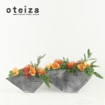 북유럽 수지 금홍 상 인 스텐실 절묘한 세트 식당용 성공 선반 고양이 화분 화기스몰사이즈400 70 170mm : 우부6