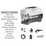 카라반 셀프 고압세차기 휴대용 소형 분사기 자동 차량 하수구 무선 : 지구별판매자2