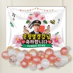 정년퇴임 은퇴 승진 진급 퇴사 현수막 S(130cm X 90cm)PD01 : 미친출력소