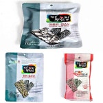 장흥무산김 착한김 간편한 3종 김스낵 /매운맛 아몬드 현미 : 푸드맛봄