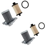 2PCS 가스 필터 330953 KAA0 푸레 330323 L000은 Kia Opirus 2004-2011 용 Hyundai Azera Sonata 1998-2010 : 하늬바라미