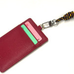 가죽 사원증 케이스 신분증 출입증 명찰 목걸이줄 : 지디컴퍼니