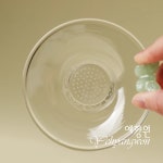 [다도 보이차] 예향원 핸드메이드 버터플라이 가든 플라워 차거름망 세트 E-10487 : 예향원