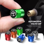 4PCS 자동차 타이어 밸브 캡 커버 Toyota Corolla Prius Auris : 따뜻한공유