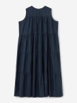[WOMEN] Gymphlex 짐플렉스 25SS 코튼 슬리브리스 티어드 원피스 GY-G0076 CBL : 피클오사카