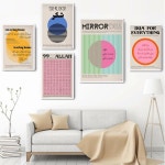 종교 레트로 바우 하우스 포스터 이슬람 인쇄 아랍어 서예 꾸란 99 알라의 이름 캔버스 회화 벽 아트 그림 홈 룸 장식 : 도재상사