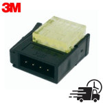 3M 컨넥터 37104-3122-000FL 노랑 4PIN E-CON 이콘 숫놈 콘넥터 : 오토센코리아