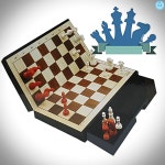 명인100 접이식소형 자석 서양체스 교본포함 : 공구양