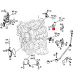 벤츠 HELLA W221 W169 냉각수온도센서 0009050600 : 구배건몰