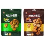 에이스 와사비 치킨아몬드 80g + 매운 치킨아몬드 80g : 티앤엠컴퍼니