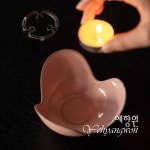 [다도 티워머] 예향원 핸드메이드 쁘띠 플라워 도자기 워머 3종 E-10488 : 예향원