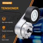 지프 그랜드 체로키 99-04/랭글러 00-06/TJ 00-06 OE# 419-016 4854089 4854089AC 4854089AB용 풀리가 있는 바이노폴리 38163 구동... 