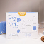 네스프레소 호환 청소캡슐 커피머신 세척 1종 클리너 에코인어스 10개 클리닝 세척제 : 커피비