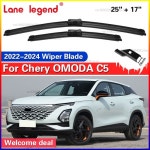 Chery OMODA C5 2022 앞 유리 창 자동차 레인 브러쉬 + 17 용 와이퍼 LHD 전면 블레이드 : 반월마켓6