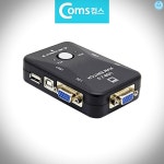 2대1 KVM USB 스위치 PC2대를 하나로 제어 분배기 : 공구양