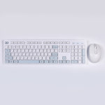 가츠 X104W 스카이 슬림 사무용 게이밍 무선 블루투스 저소음 키보드 마우스 세트 : 몬스타기어