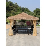 정자초가용 야외 농막 사각 정원농장정자경구농악초가옥모초가모초가벼초막 원두막 2층 조립식 짚풀 3 : 위노하우스08