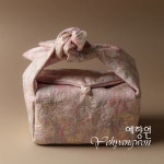 [다도 패브릭] 예향원 면마 피크닉 휴대용 파우치 금란화 다기 수납가방 E-10489 : 예향원