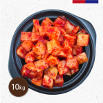 한빛 수입깍두기 10kg   HACCP인증/업소용 가정용 국밥집 설렁탕집 중국산 깍두기 : 김치더홈