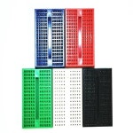 100 개/몫 미니 SYB-170 브레드 보드 35x47x8.5mm 구멍 빨간색 흰색 노란색 녹색 검정색 및 투명 색상 사용 가능 : 마석상사