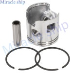 346-00001-0 Tohatsu Nissan Mercury 25HP 30HP 외경: 68MM 2 스트로크 보트 mo 용 피스톤 세트 : 떡갈나무이
