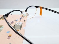 케미렌즈서비스 원형 하금테안경테 남자 여자 핸디스 H6004 51.19 블랙 골드 : 안경사랑안경원