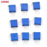 10PCS 3296 시리즈 저항 옴 트림 팟 트리머 전위차계 1K 2K 5K 1M 100R 200R 500R : 누벨라컴퍼니