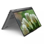 5 14인치 2 in 1 WUXGA 터치스크린 노트북 8코어 AMD 라이젠 7 8845HS 16GB LPDDR5 RAM 1TB SSD 지문 백라이트 키보 : blackbun-002