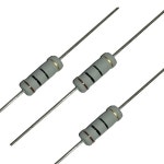 10pcs 5W 5% 1.5R 150K 1.5K 1R5 1K5 옴 1R-1M 2.2K 33K 탄소 필름 저항기 : 누벨라컴퍼니