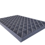 실외 발판 출입문 블록 개 회색 로비 가게 바닥매트 미끄럼방지 업소용현관매트 그레이 : 다니엘럭스수아르