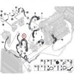 17127564480 라디에이터 하부 호스 Bmw 335 i / 135 E82 - E88 E90 E91 온도 조절기 : 프라임무역79
