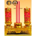 전자 촛불 촛대 불교 제사향 연등 쌍의 플러그/배터리 클라우디나 버너 대형 용품 양초 1호 신틸레이션 길상로 : 상하이픽