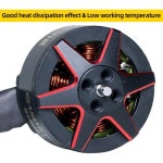 SPCMAKER G1505 V2 브러시리스 모터 RC FPV 레이싱 시네후프 이쑤시개 드론용 3450KV 4-6S Lipo 1 개 4 8 개 : 피제이유통