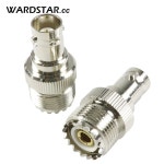 2PCS UHF SO239 SO 239 BNC RF 동축 어댑터 커넥터 : 안심글로벌