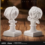 붕괴 스타레일 굿즈 Dr 레이시오 우상 형상화 시리즈 스탬프 하트 모양 : 프리에스터