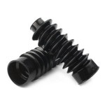 Harley Softail FXST Dyna FXDWG 고무 2Pcs 41mm 범용 오토바이 포크 부츠 게이터 커버 : 피제이유통