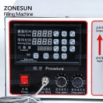 ZONESUN ZS-GFK17B 2 헤드 액체 충전 기계 물 팜유 올리브 오일 두유 용 반자동 병 필러 포장기 : 라벨르컴퍼니